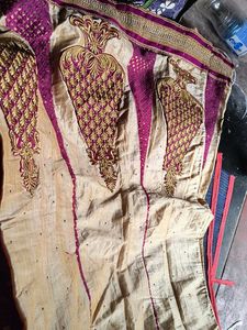 Embroidered Silk lehenga