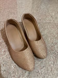 Sparkling Gold Heels