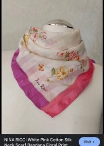Nina Ricci Silk Scarf