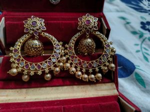 🎁 PRICE DROP!!!! ~ 1 GRAM Gold Elegant Jhumkas