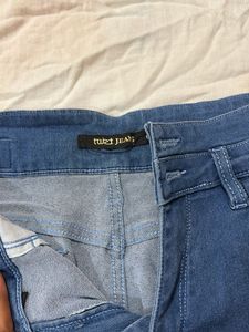 Blue Denim Shorts