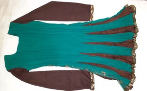 Anarkali Heavy Work Suit Set 🛍