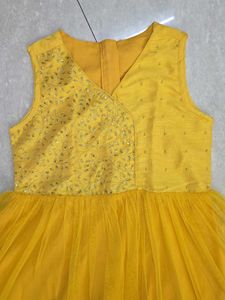 Beautiful Yellow Ethnic Gown
