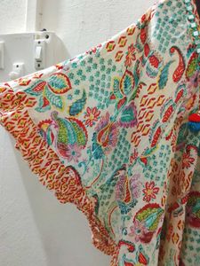 Bohemian Print Tassel Kurta