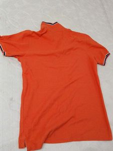 Men's Orange Polo T-Shirt