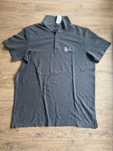 Men's Grey Polo T-Shirt