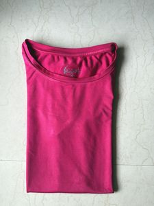 Pink Athletic T-Shirt
