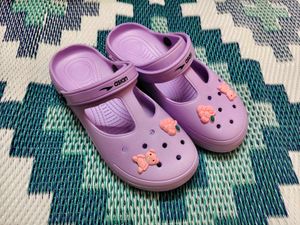 Cute Purple Clogs for Women