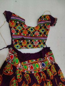 Vibrant Embroidered Lehenga Choli Set