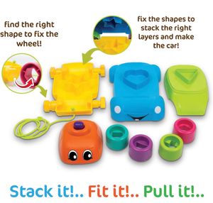 Giggles Toy Stack And Take Along Car Kids