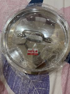 Stainless Steel Triply Skillet with Lid-Brandnew