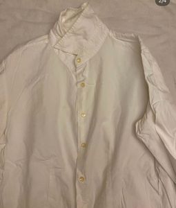 Men's Classic White Button-Down Shirt