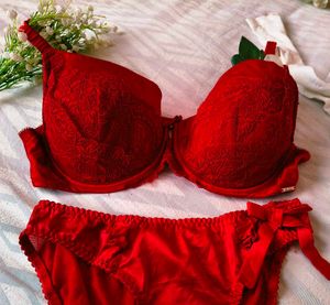 Very Beautiful Paded Bra With Penty
