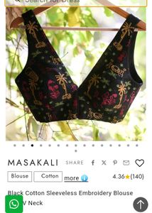 Bestselling Suta Bombay Blouse Masakali
