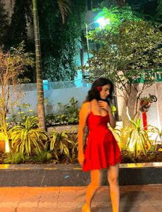 Red Backless Dress
