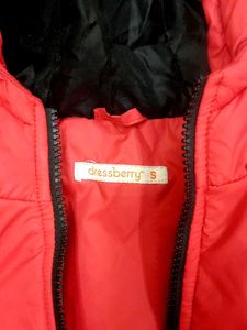 DRESSBERRY Red Striped Jacket