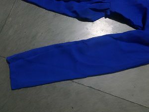 Vibrant Blue Anarkali Kurta xs