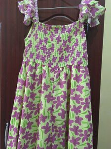 Chic Floral Print Maxi Dress