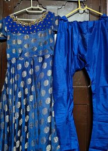 Embellished Blue Top