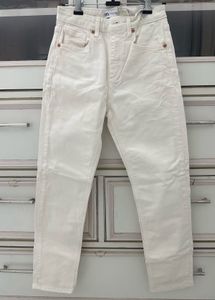 ZARA White Jeans