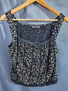M&S Floral Print Sleeveless Top