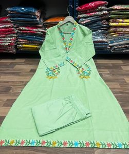 Embroidered Kurta Set