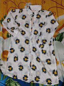 Daisy Print Shirt