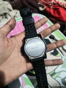 Fastrack Black &amp; Yellow Watch