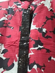 Floral Print Casual Top