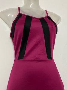 BRANDED Stylish Striped Bodycon Dress
