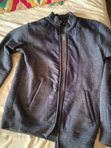 boys Grey Zip-Up Jacket age upto12 years