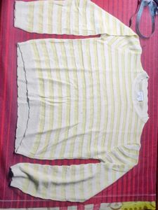 Striped Knit Sweater