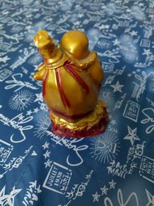 Golden Laughing Buddha Showpiece