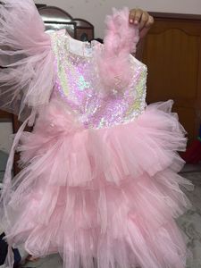 Sparkly Pink Tutu Dress