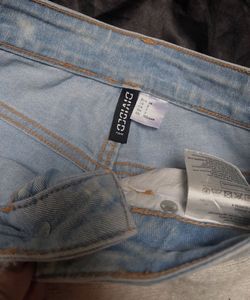 H&amp;M Wide Leg Denim Jeans(minor discolor in last p