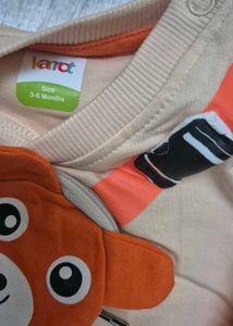 Kids Safari Print Shirt &amp; Corduroy Shorts Set
