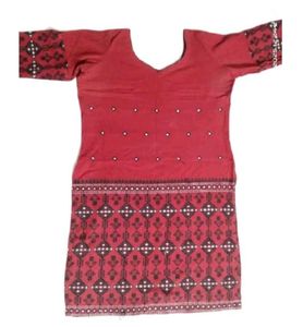 Elegant Red Ethnic Kurta