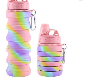FunBlast Silicone Sipper Bottle for Kids Expandabl