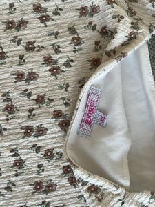 Cute Floral Long Sleeve Top