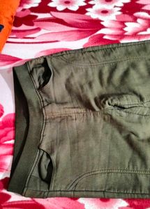 Brown Casual Pants