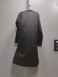 Men's Dark Brown Kurta