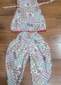 Cute Printed Kids Clothing Set