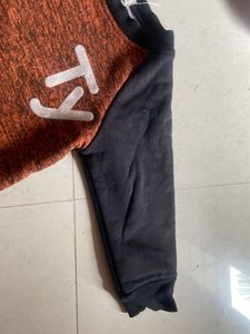 Boys &amp; Girls Orange &amp; Black Sweatshirt