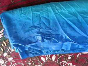 Beautiful Blue Ombre Saree