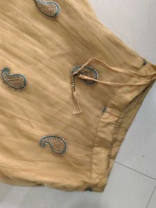 Embellished Net Lehenga Skirt