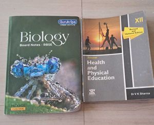 Class 12 RBSE books &amp; gurukripa institute notes