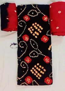 original cutton bandhani suit matiriyal 👗
