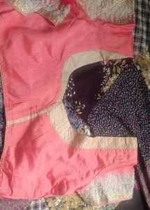 Elegant Pink Embroidered Saree with Blouse