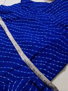 bust 36 Beautiful Blue Kurta Set