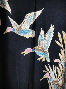 Vintage Duck Print Sweatshirt